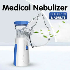 Mini Mesh Portable Nebulizer – Quiet, Compact & Easy Breathing Solution Anywhere