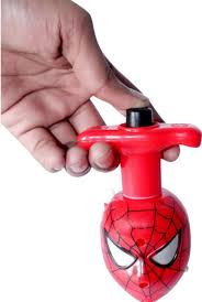 Spinning top spiderman